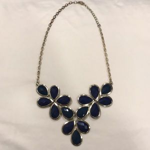 Blue Pendants Necklace